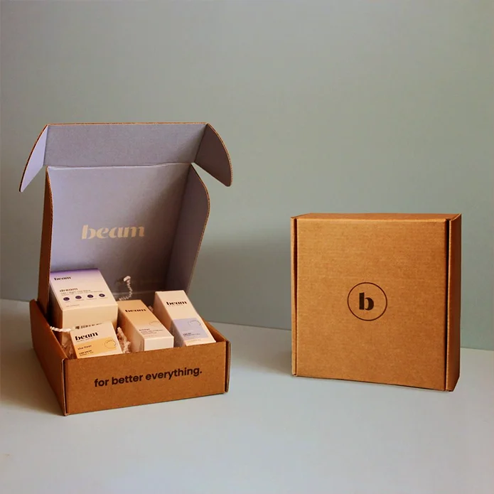 Cardboard Branded Shipping Mailer Box