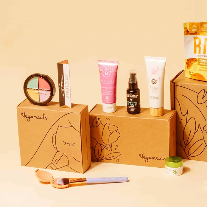 Cardboard Cosmetics Mailer Box