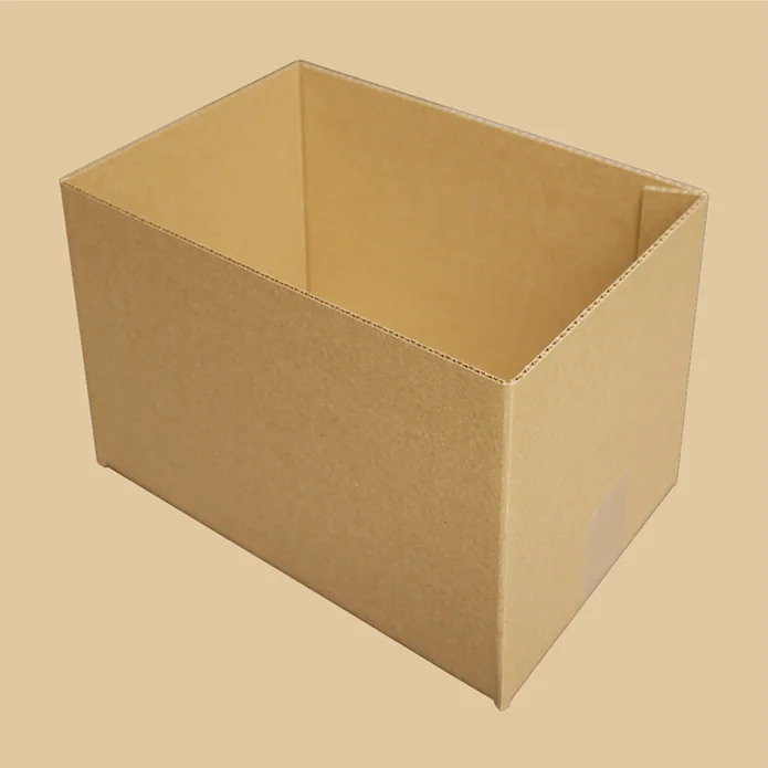 Half-Slotted Corrugated Box