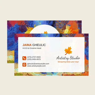 Print-on-demand Business Cards