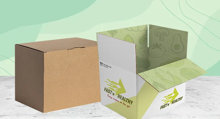 Print-on-demand Shipping Boxes