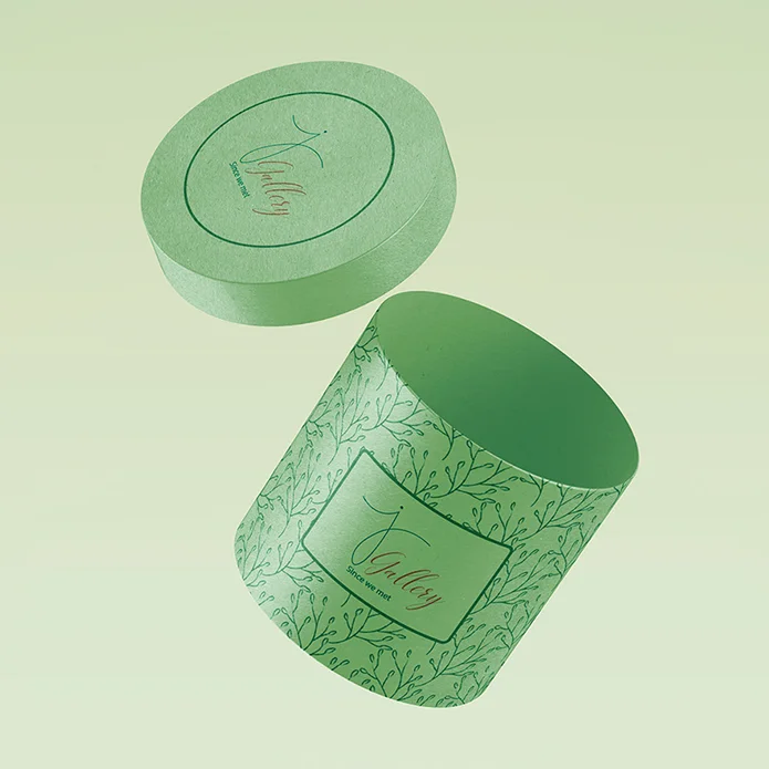 Rigid Round-shaped Packaging Box