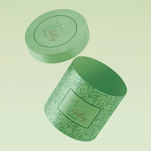 Round Shaped Rigid Box Packaging